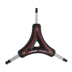 Тристранен ключ шестограми( inbus ) за работа под ъгъл - 4 / 5 / 6